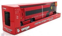 1:43 Burago 2023 Ferrari IVECO S-WAY 570 RACING TRANSPORTER