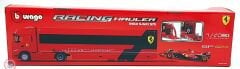 1:43 Burago 2023 Ferrari IVECO S-WAY 570 RACING TRANSPORTER