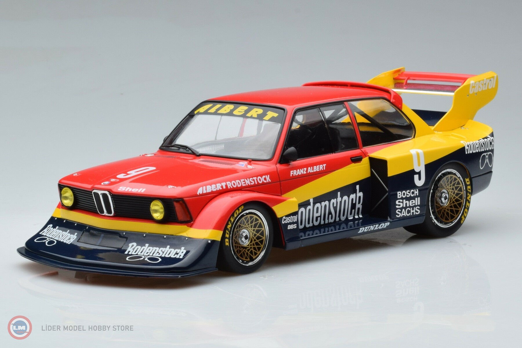 1:18 MCG 1979 BMW 320 Gr.5 #9, Rodenstock, DRM, Norisring