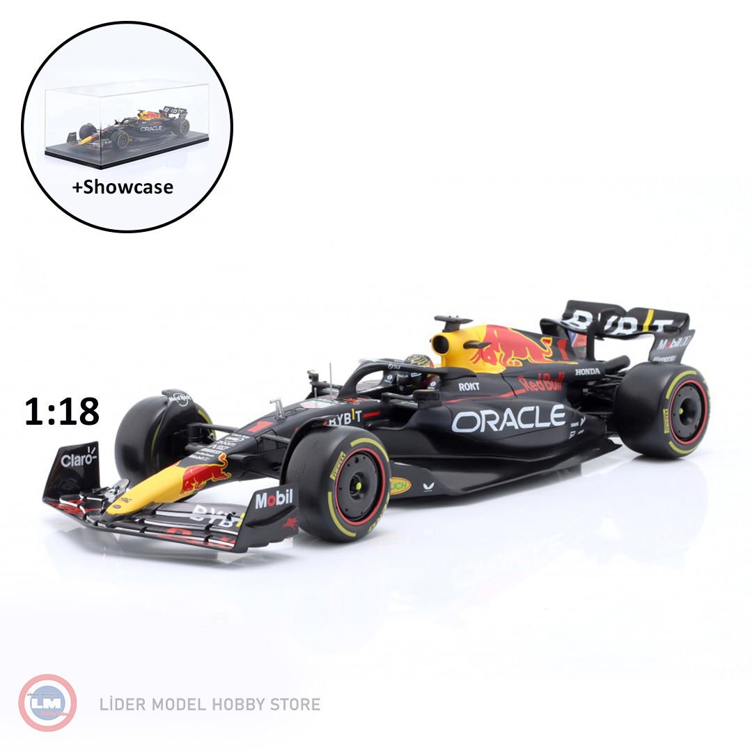 1:18 2023 Red Bull RB19 #1 MAX VERSTAPPEN 2023 WITH DISPLAY CASE Limited Edition