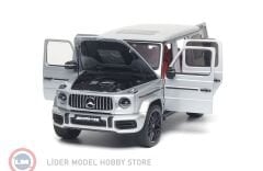 1:18 Almost Real 2019 Mercedes Benz AMG G 63 (W463) – IRIDIUM SILVER