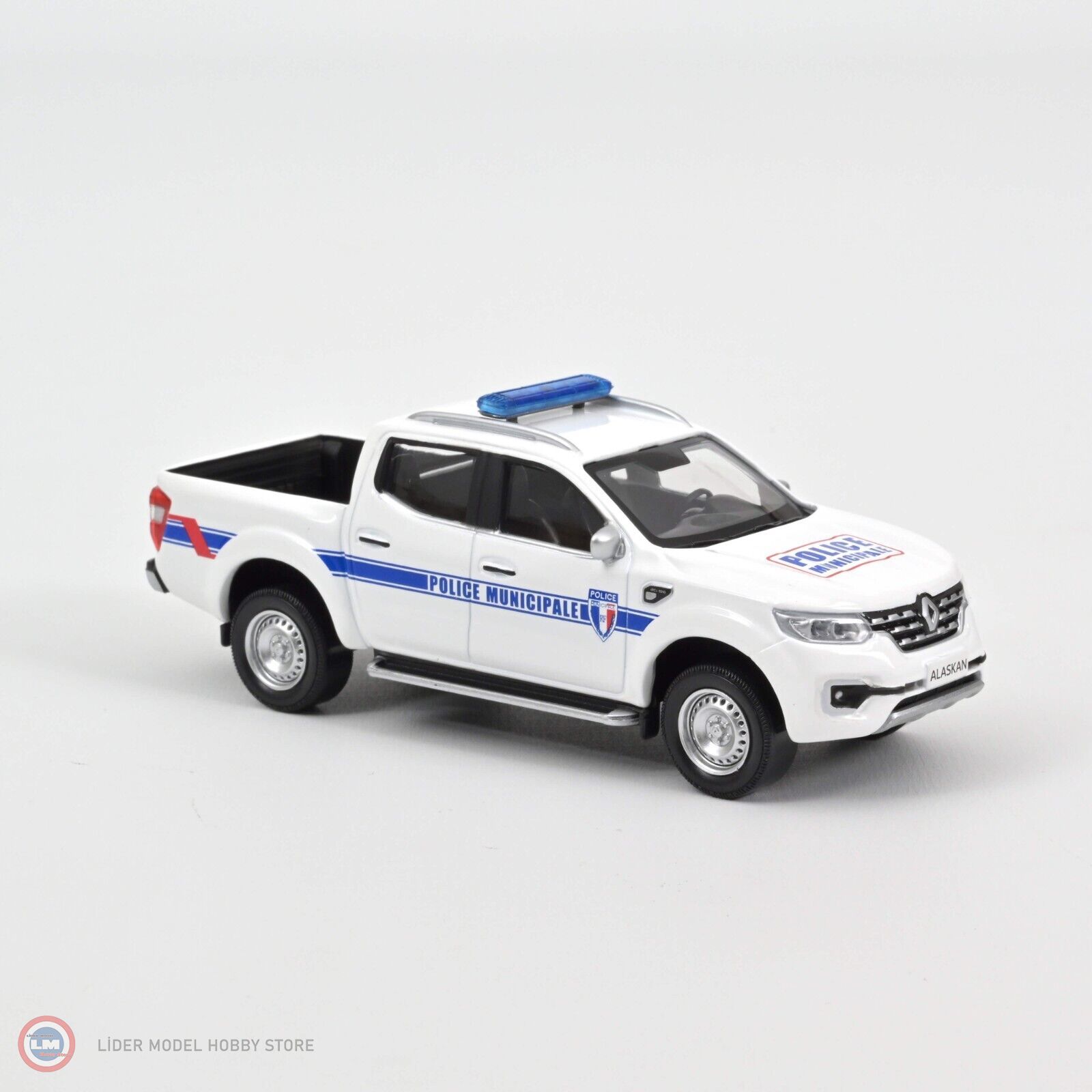 1:43 2018 Renault Alaskan Police Municipale
