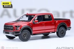 1:18 Autoart 2019 Ford F-150 Raptor Supercrew Ruby Red