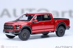 1:18 Autoart 2019 Ford F-150 Raptor Supercrew Ruby Red