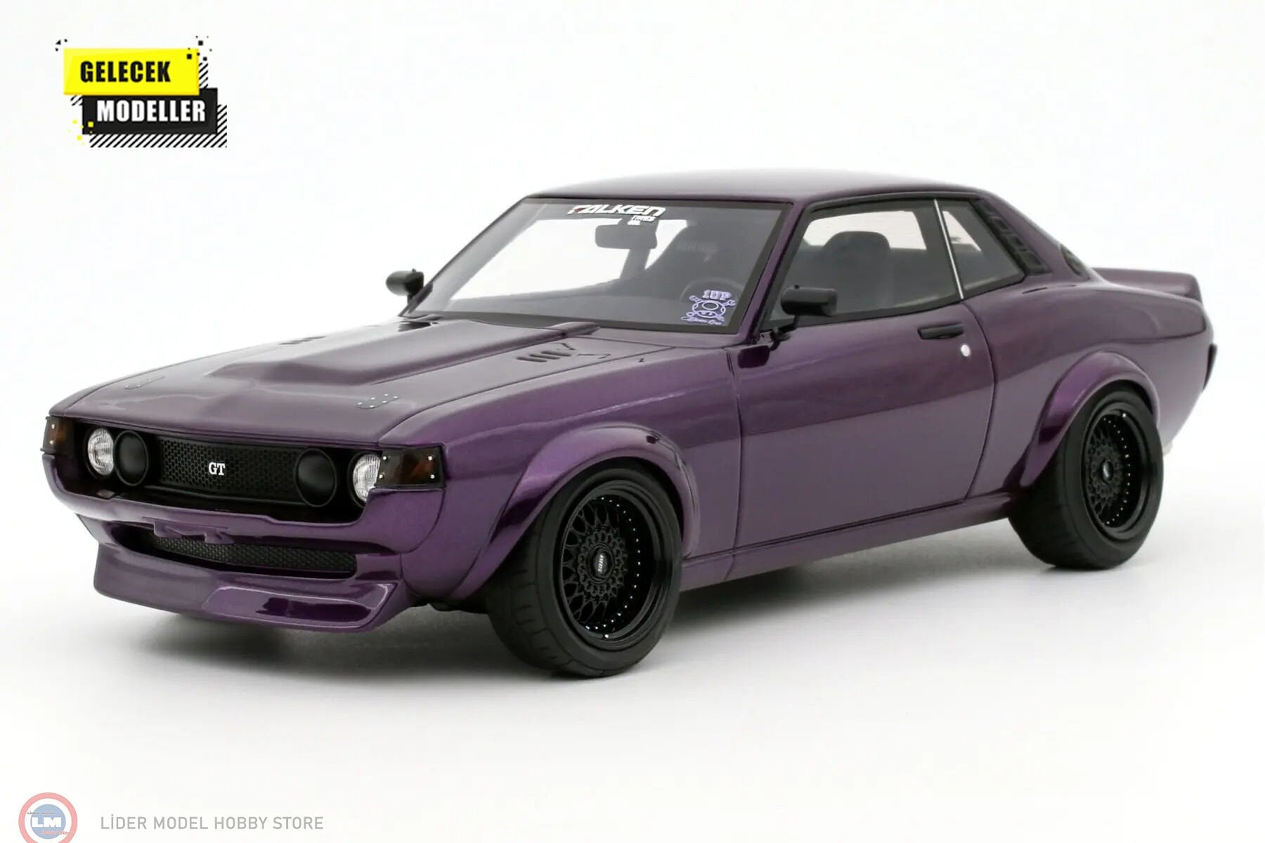 1:18 OTTO 2015 Toyota Celica RA24 Restmod Midnight Purple Project Cars