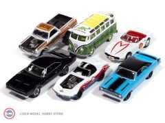 1:64 Johnny Lightning 1969 Chevrolet Corvette ''Atomic Bomb'' ''Pop Culture''