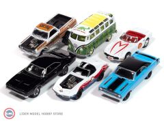 1:64 Johnny Lightning 1969 Chevrolet Corvette ''Atomic Bomb'' ''Pop Culture''
