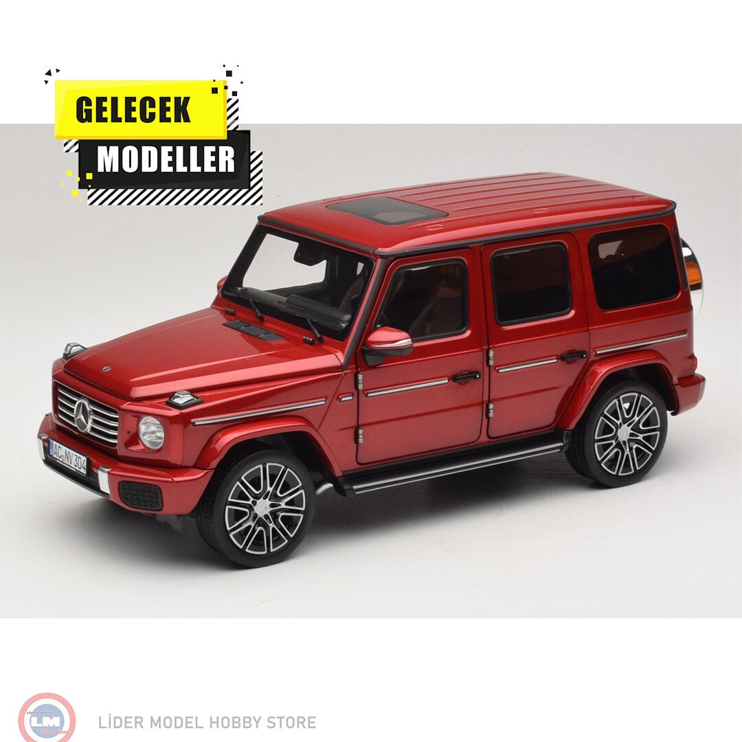 1:18 Norev 2024 Mercedes Benz G-Class W465 - Hyacinth red