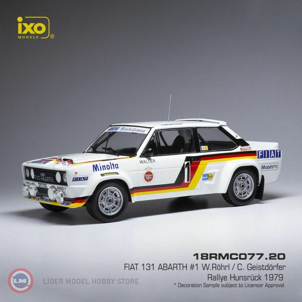 IXO - 1:18 1979 Fiat 131 ABARTH #1 - 4.587,86 TL - 4.587,86 TL