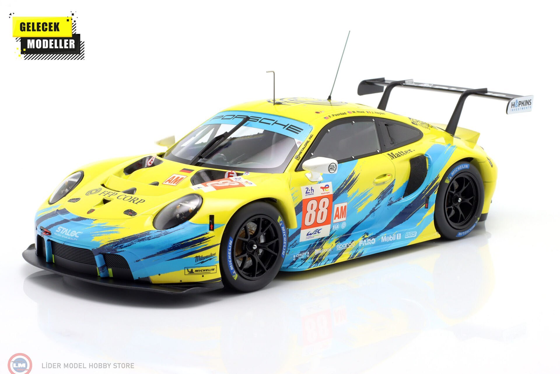1:18 IXO Porsche 911 RSR-19 #88 24h LeMans 2022 Dempsey-Proton Racing