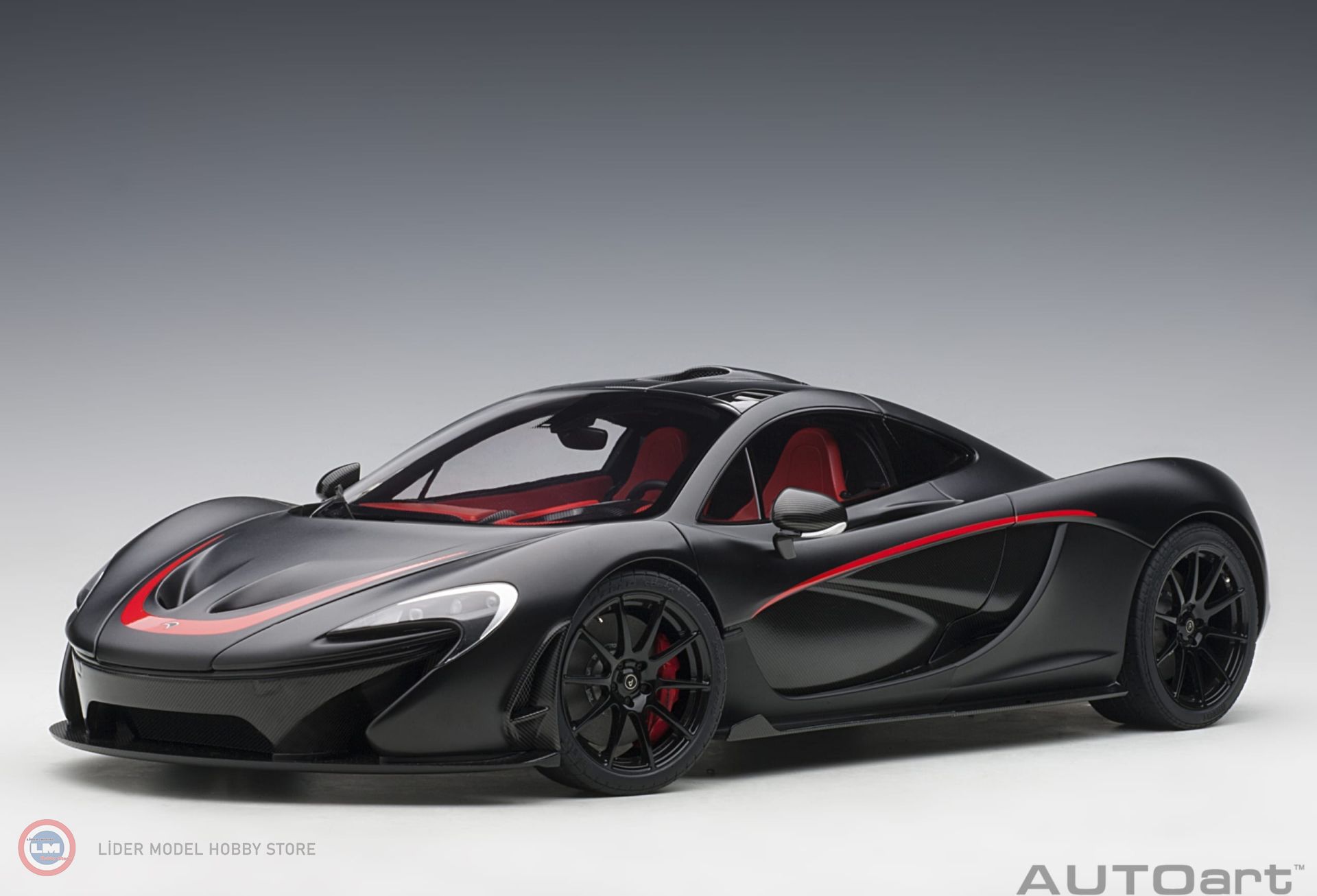1:12 2013 McLaren P1 Siyah