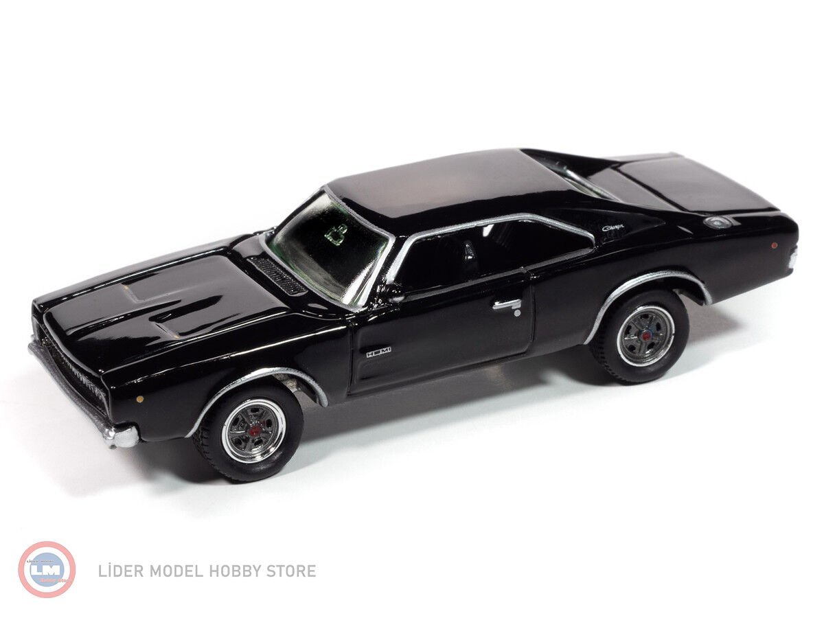 1:64 Johnny Lightning 1968 Chevrolet Charger R/T Black ''John Wick'' ''Pop Culture''