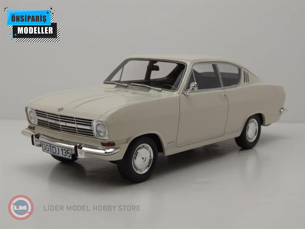 1:18 Opel Kadett B Coupe creme
