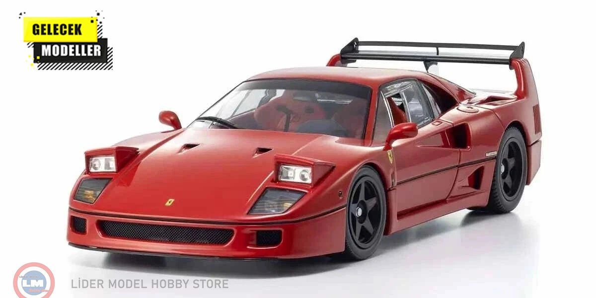 1:18 Kyosho 1987 Ferrari F40 Lightweight with LeMans Rear Wing