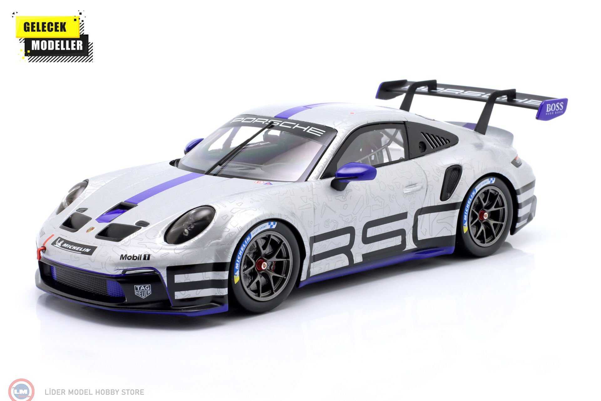 1:18 IXO 2023 Porsche 911 (992) GT3 Cup Track Experience