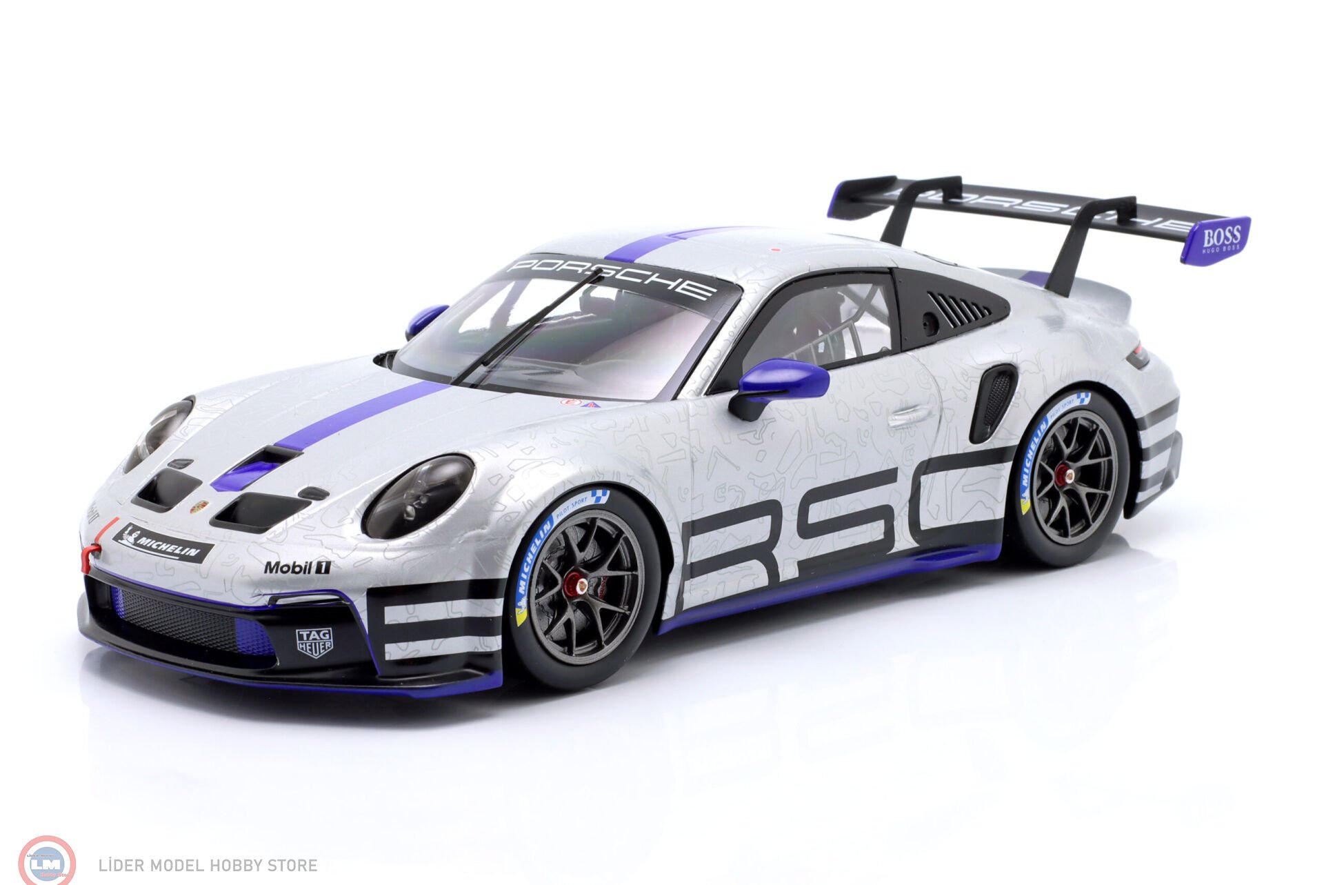 1:18 IXO 2023 Porsche 911 (992) GT3 Cup Track Experience