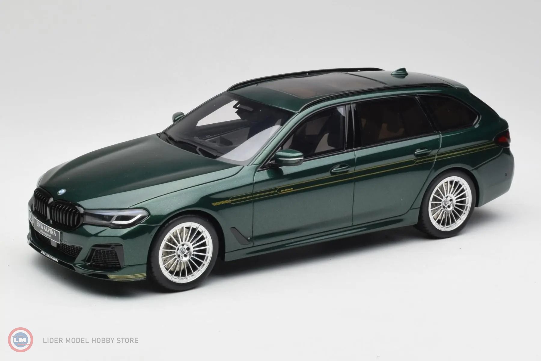 1:18 GT Spirit 2023 BMW M5 Alpina B5 Touring Green