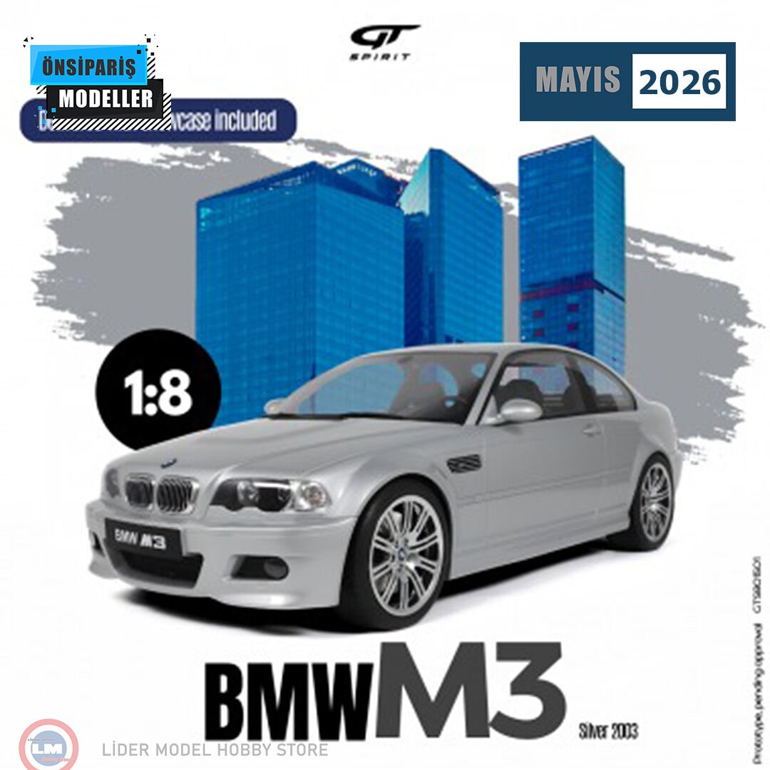 GT Spirit - 1:8 GT Spirit 2003 BMW E46 M3 - 61.515,57 TL - 61.515