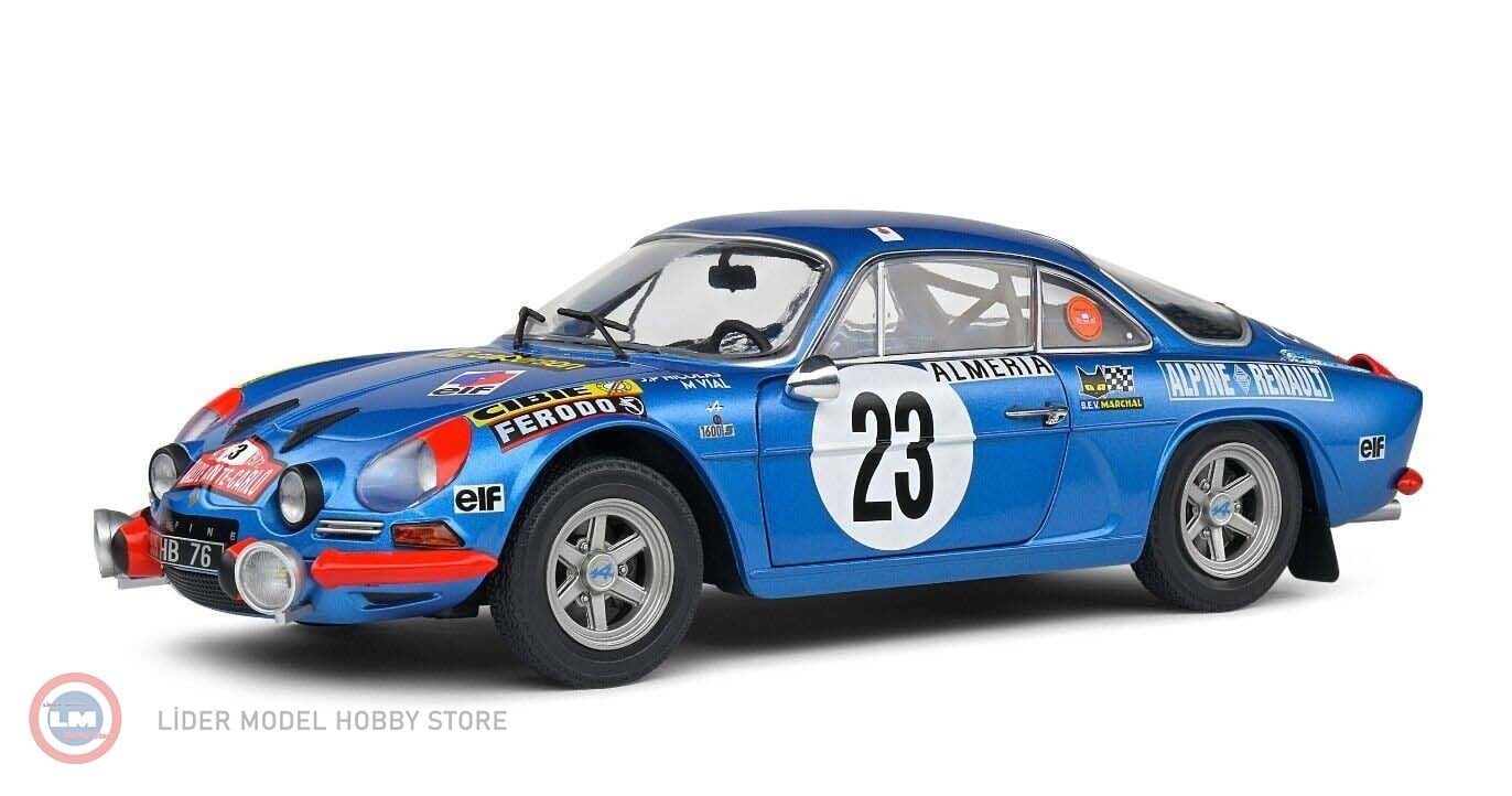1:18 1972 Renault Alpine A110 1600S #23 6th Rallye Monte Carlo 1972 Piot, Marnat