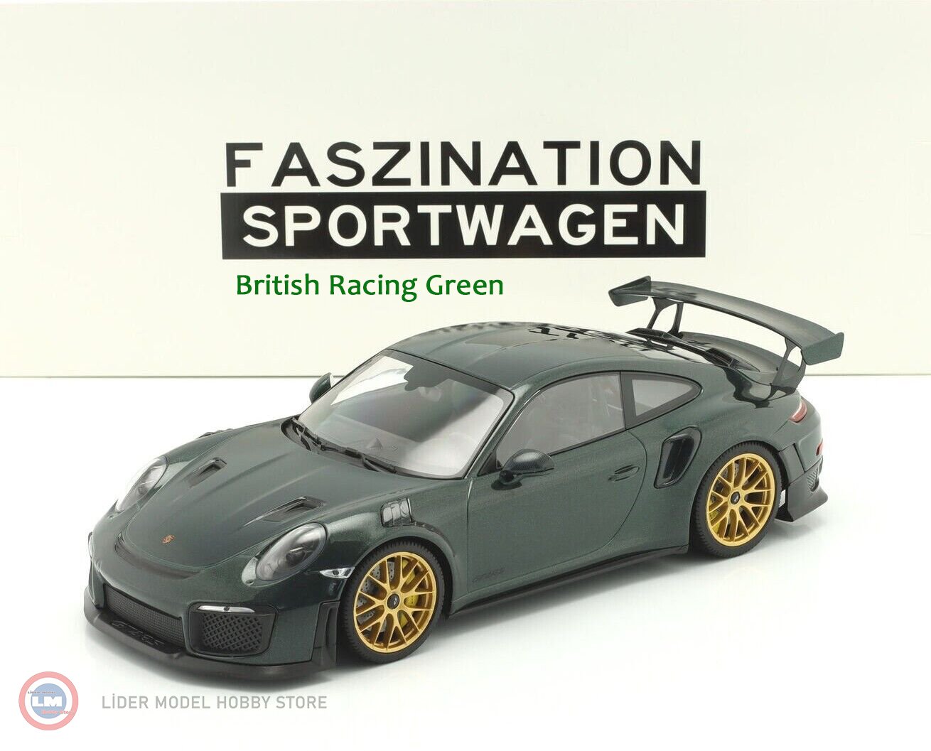 1:18 2018 Porsche 911 (991 II) GT2 RS Weissach Package