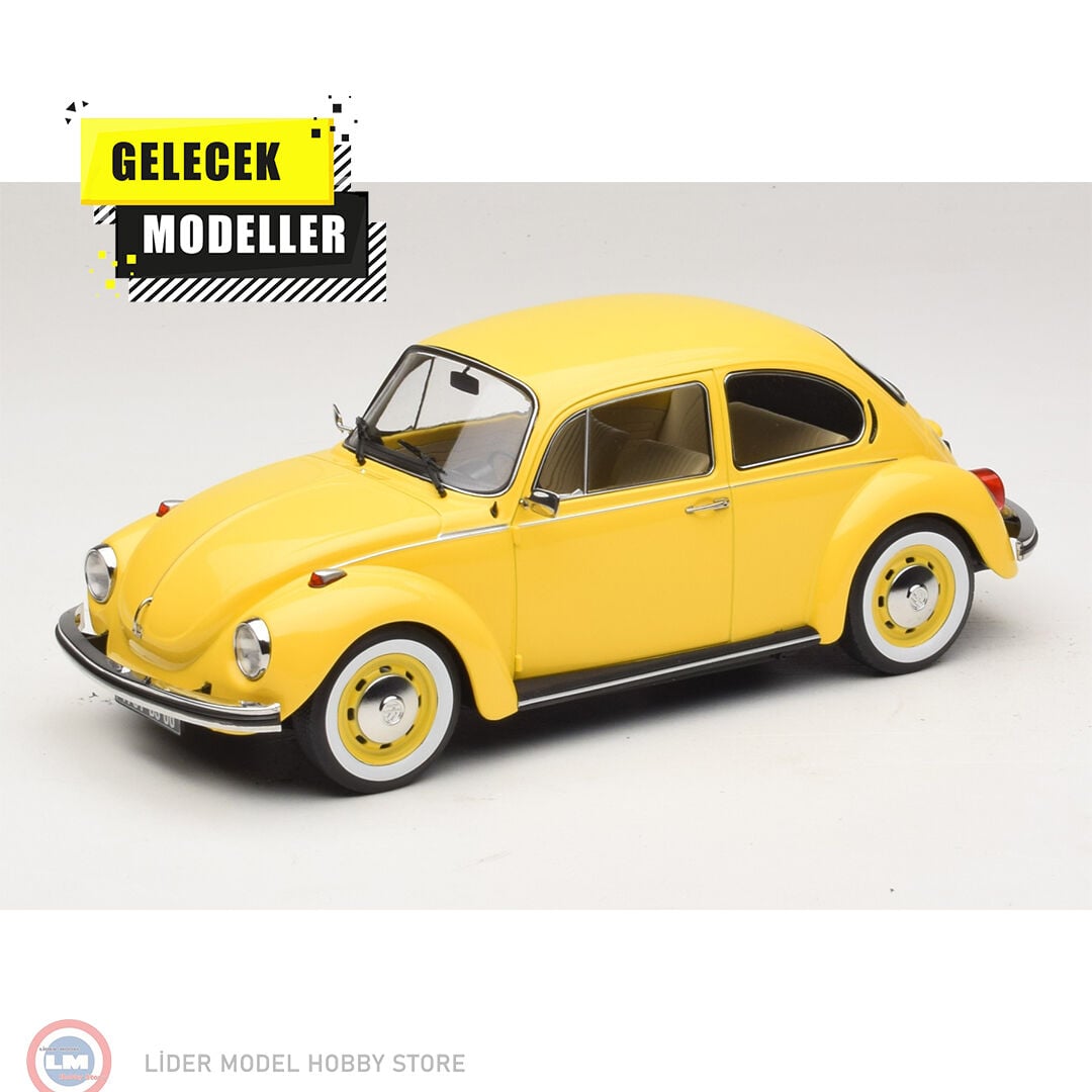 1:18 Norev 1973 Volkswagen 1303 Pastel Yellow