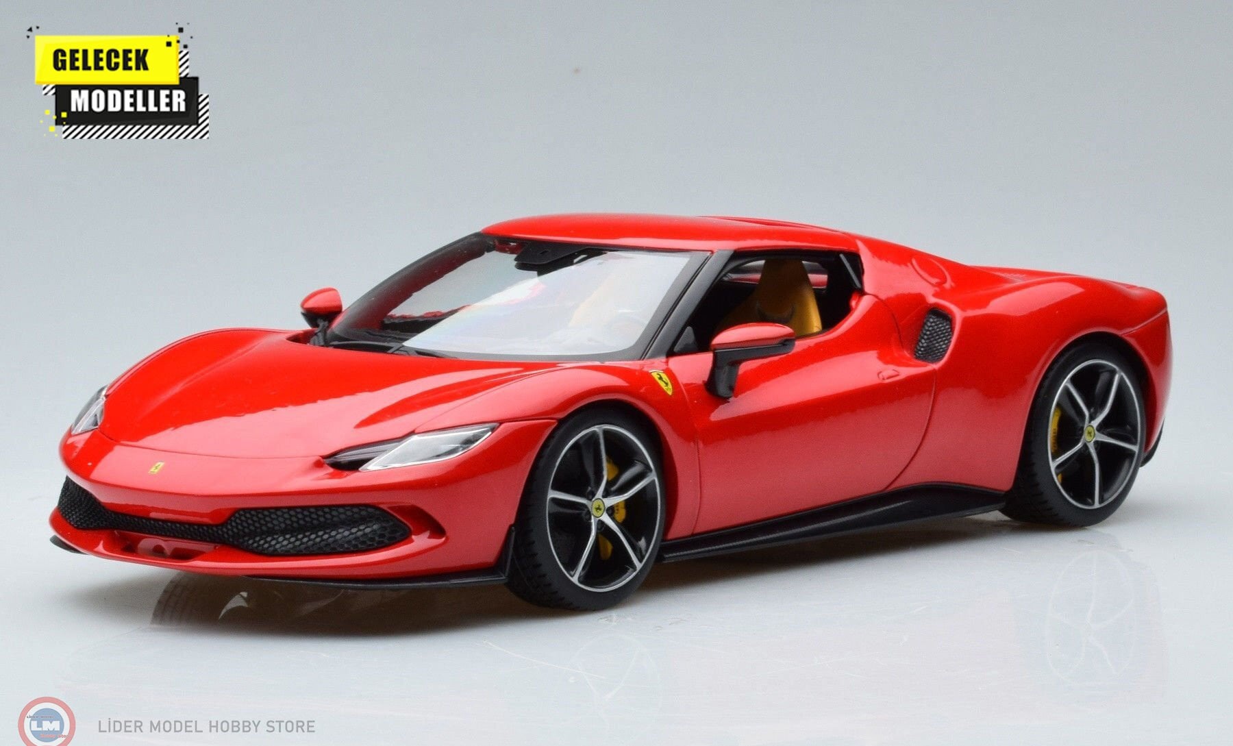 1:18 Burago 2021 Ferrari 296 GTB HYBRID 830HP V6