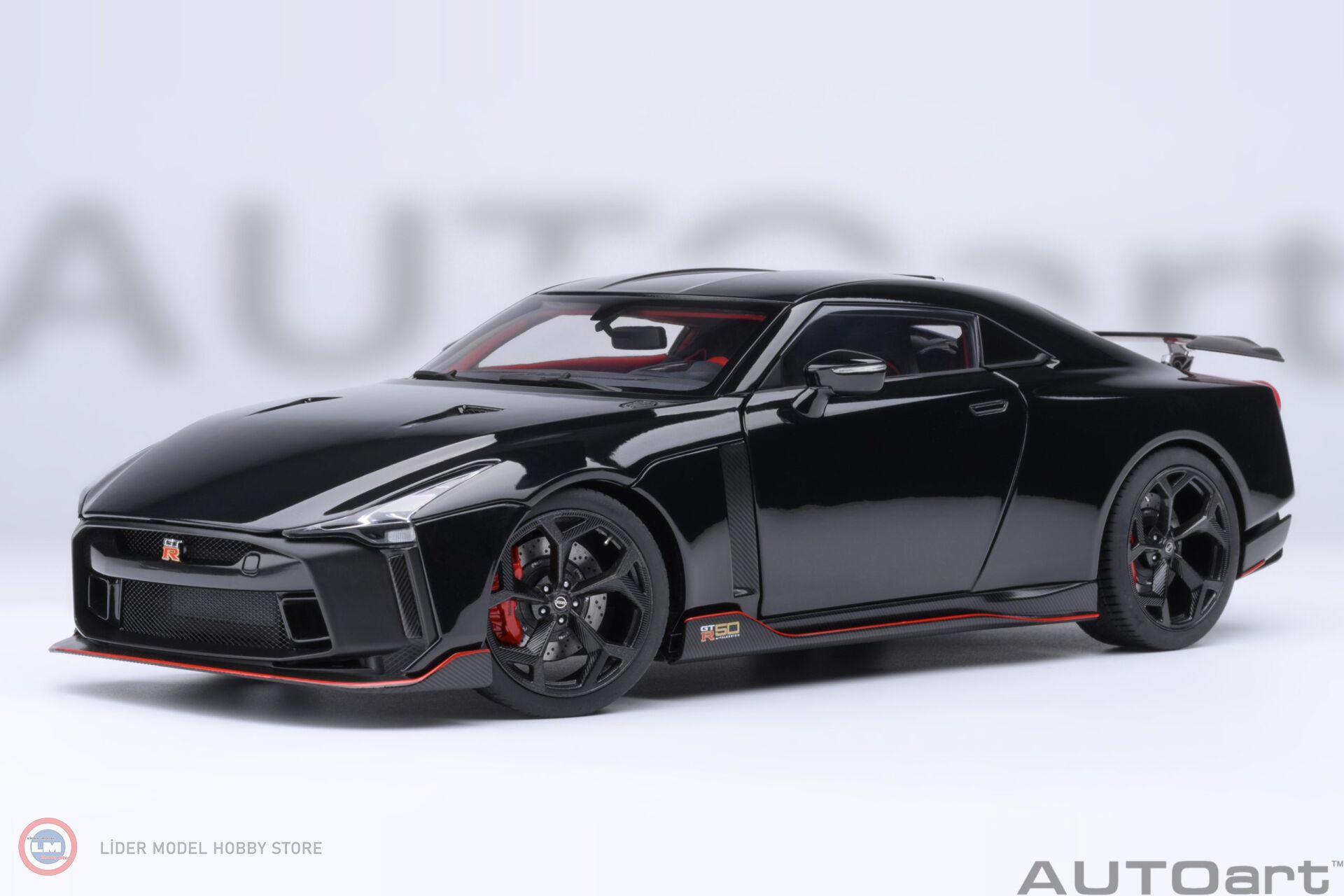 1:18 Autoart 2020 Nissan GT-R50 Italdesign Matt Black