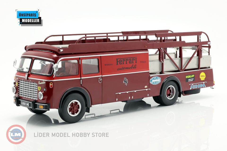 1:18 1957 Ferrari 642 RN2 Bartoletti Ferrari Racetransporter