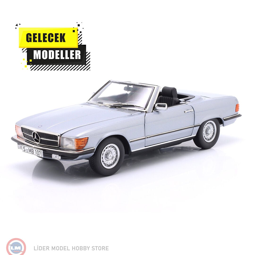 1:18 Norev 1975 Mercedes Benz 450 SL R107 convertible