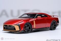 1:18 Autoart 2020 Nissan GT-R50 Italdesign Metallic Red Gold
