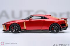 1:18 Autoart 2020 Nissan GT-R50 Italdesign Metallic Red Gold