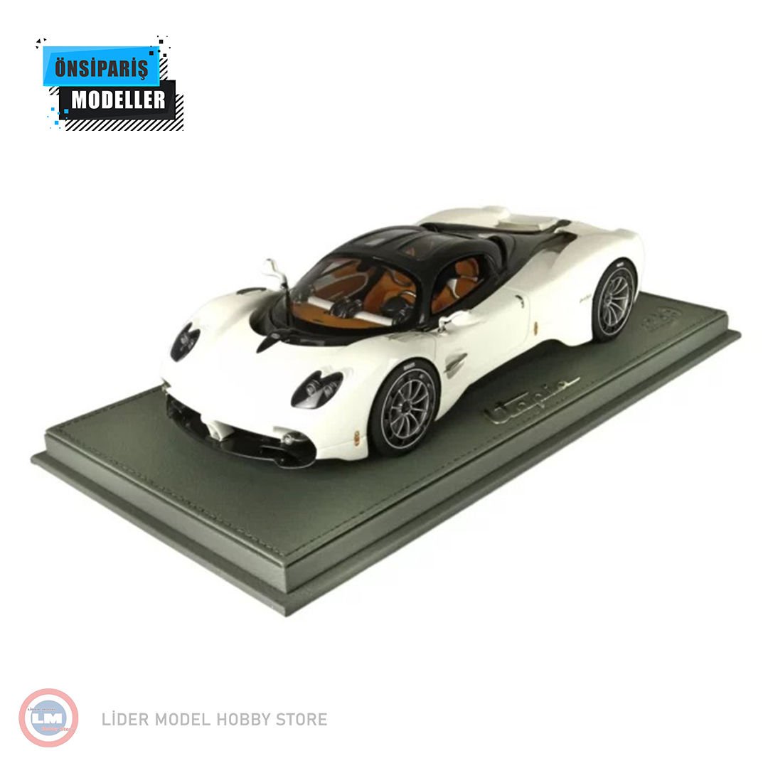 1:18 2023 Pagani Utopia Pearl White