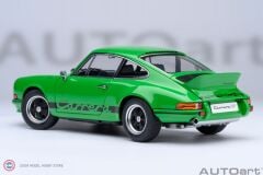1:18 Autoart 1973 Porsche 911 Carrera 2.7 RS (Viper Green with Black stripes)