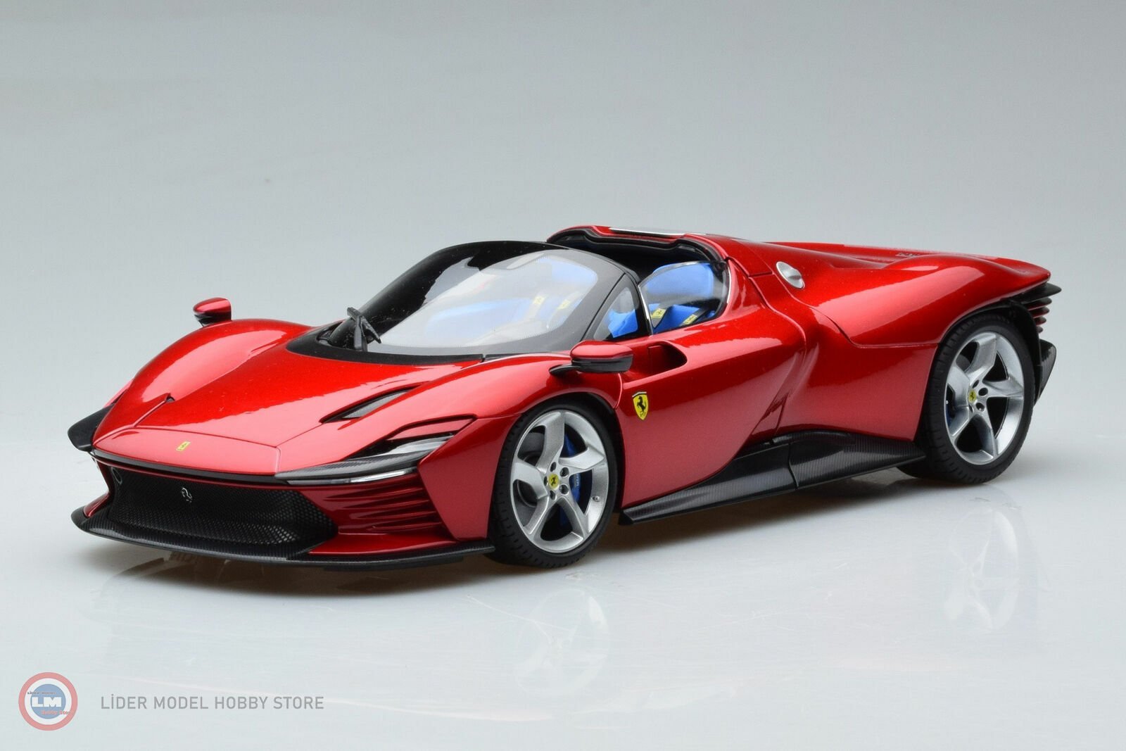 1:18  Burago 2022 FERRARI NEW DAYTONA SP3 (Spider Open)- Rosso Magna