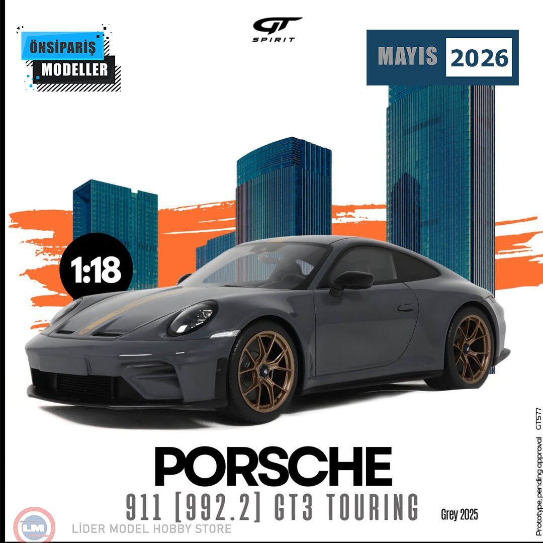 1:18 GT Spirit 2025 Porsche 911 992.2 GT3 Touring