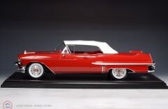 1:18 GLM/Stamp Models 1957 Cadillac Series 62 Convertible Closed roof Dakotah Red