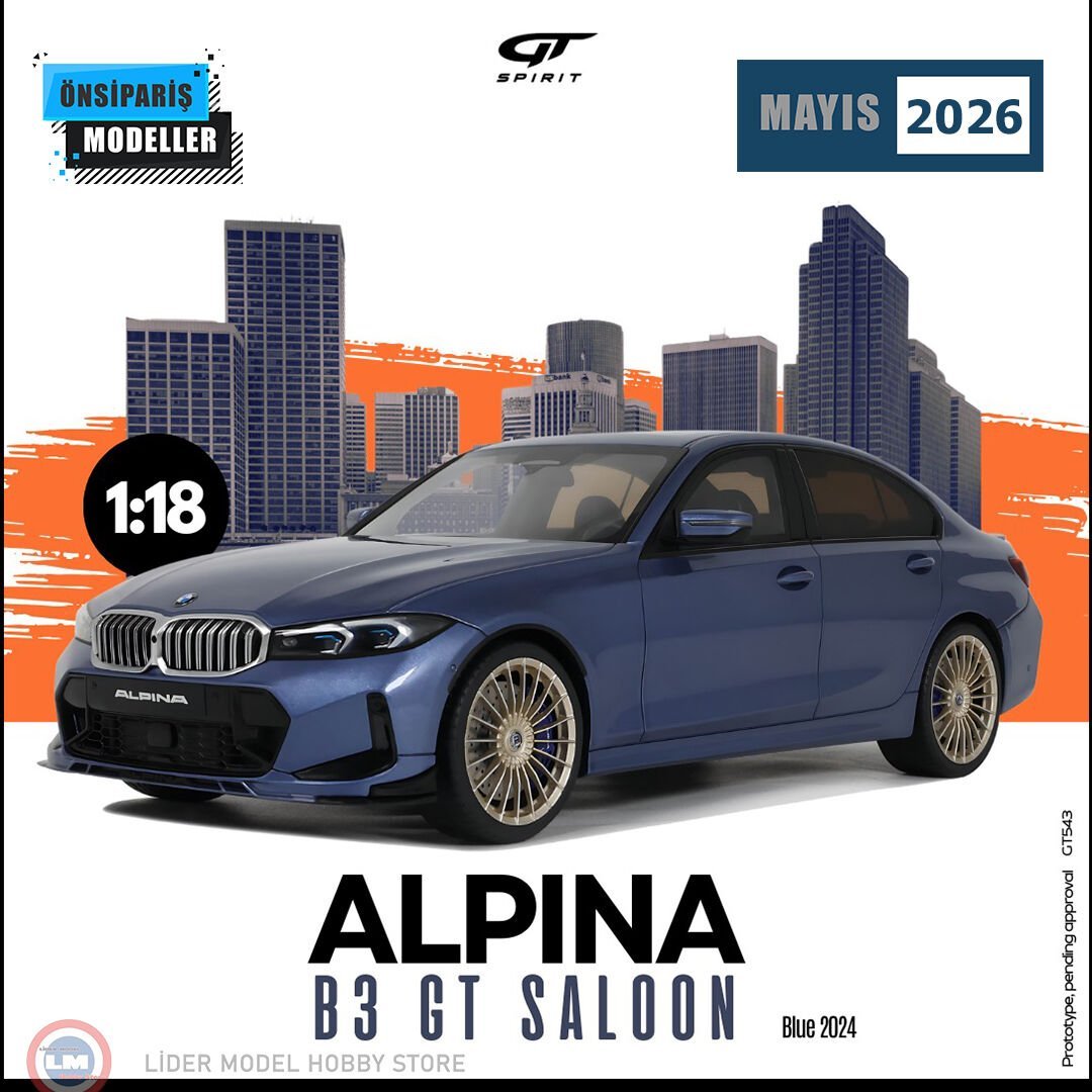 1:18 GT Spirit 2024 BMW Alpina B3 GT Saloon E92