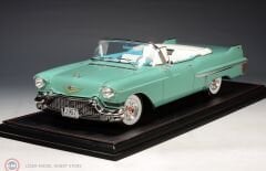 1:18 GLM/Stamp Models 1957 Cadillac Series 62 Convertible Open roof Thebes Green Metallic