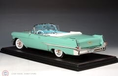 1:18 GLM/Stamp Models 1957 Cadillac Series 62 Convertible Open roof Thebes Green Metallic
