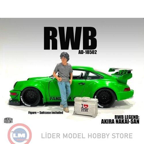 1:18 American Diorama, RWB Akira Nakai - Figure #2