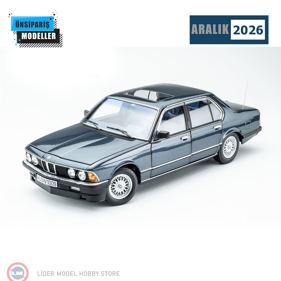 1:18 TOURING MODEL BMW 745i E23 1984 Arctic Blue