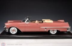 1:18 GLM/Stamp Models STM1957305 1957 Cadillac Series 62 Convertible Open roof Dusty Rose Metallic