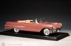 1:18 GLM/Stamp Models STM1957305 1957 Cadillac Series 62 Convertible Open roof Dusty Rose Metallic