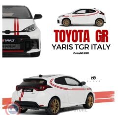 1:18 2024 Toyota GR Yaris TGR Italy Limited Edition