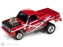 1:64 Johnny Lightning 1973 Chevrolet Cheyenne 10 Pickup Truc - Zinger