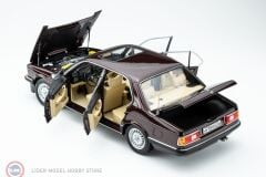 1:18 TOURING MODEL BMW 745i E23 1984 Burgundy Red