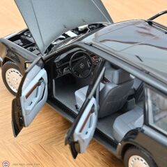 1:18 Norev 1990 Mercedes Benz 300D T Model Blue-Black