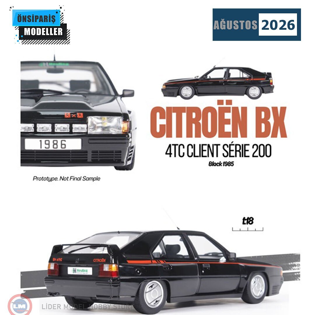 1:18 1985 Citroen BX 4TC Serie 200