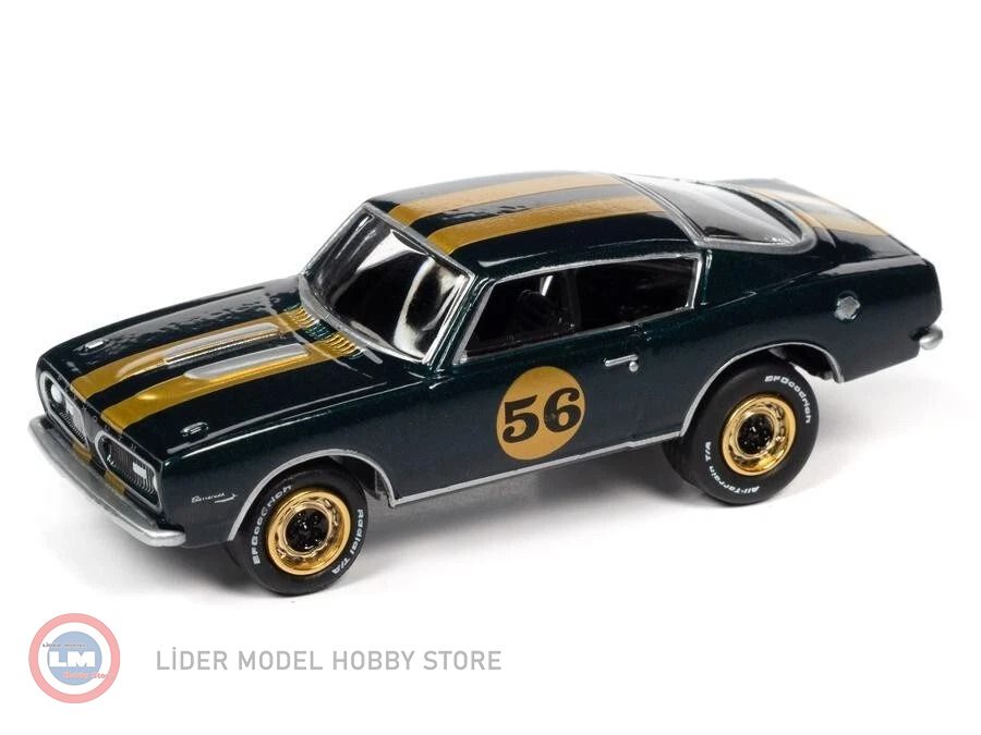 1:64 Johnny Lightning 1967 Plymouth Barracuda Custom - Spoilers