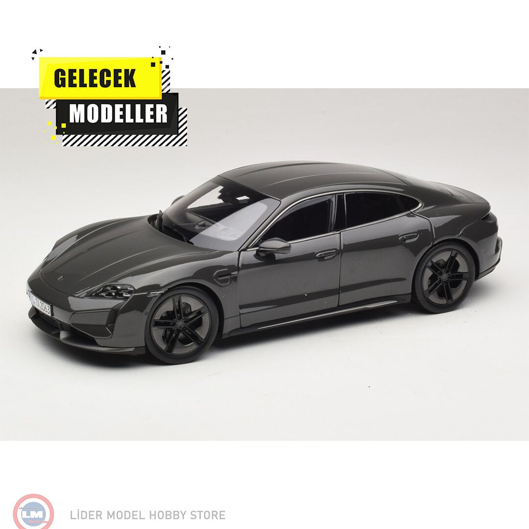 1:18 Norev Porsche Taycan Turbo S 2024 - slate grey